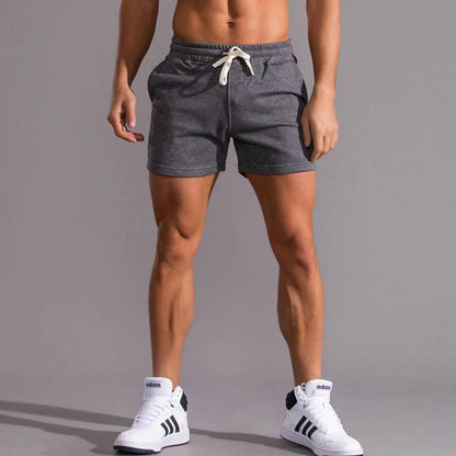 Men Cotton Gym Running Shorts Quick Dry Sport Basketball Shorts Training Crossfit Shorts Male Casual Fitness Shorts Gym Clothing